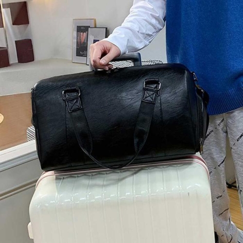 셀러허브 여성 JHQQ99U1_4B 여행보조가방 레더 보스턴백 신발분리보관