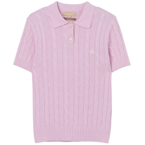 삼성물산 빈폴레이디스 코튼 케이블 반소매 니트 BF2351U02Y