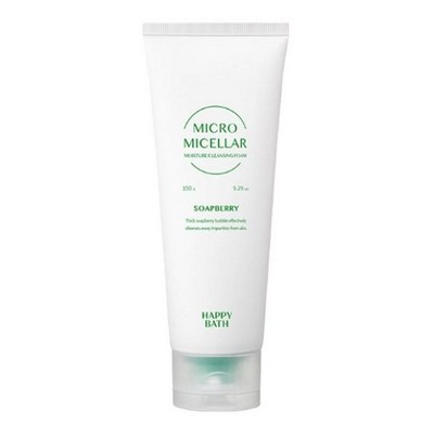 해피바스 마이크로 미셀라 솝베리 모이스처 버블폼 150g (5개)_이미지