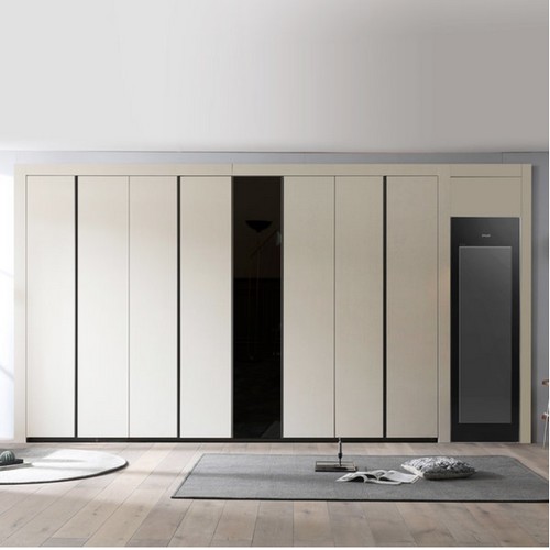 동서가구 베니스 슬림 미러 스타일러 붙박이장 (270cm)