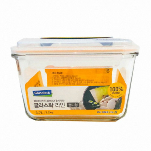 글라스락 라인 핸디형 3.7L (1개)_이미지