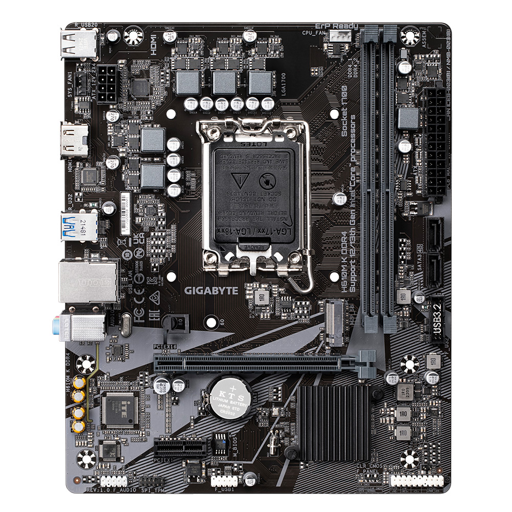 GIGABYTE H610M K D4 �Ǿ���Ʈ