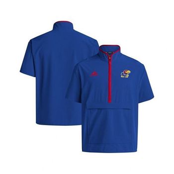 코치 로얄 켄자스 제이호크스 하프집업 반팔 자켓 로얄 119137050_이미지