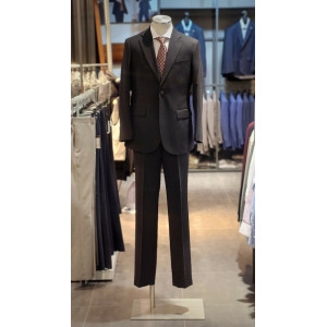 워모 F/W 폴메이져 블랙 짜임 슈트 LFLJKJ45TJ45_이미지