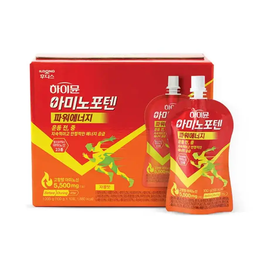 일동후디스 하이뮨 아미노포텐 파워에너지 10포 (4개)_이미지