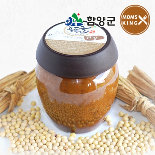 소리마을 지리산 함양 용추골 된장 2년이상 숙성 저염