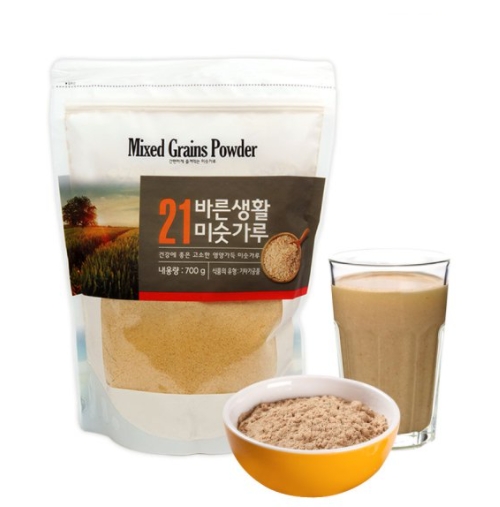 산과들에 21곡 바른생활 미숫가루 700g (2개)