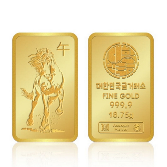 대한민국금거래소 적마 순금 골드바 18.75g