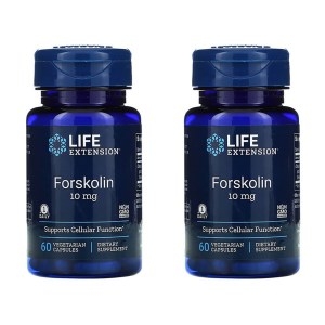 라이프익스텐션 포스콜린 10mg 60캡슐 (2개)_이미지