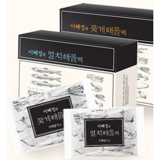 해통령 이혜정의 꽃게 해물 다시팩 150g x 5개+멸치 해물 다시팩 150g x 5개이미지입니다. 누르면 해당 게시물로 새창이동합니다.