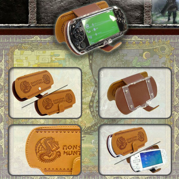 몬스터헌터 가죽케이스 (PSP-2005,3005)_이미지