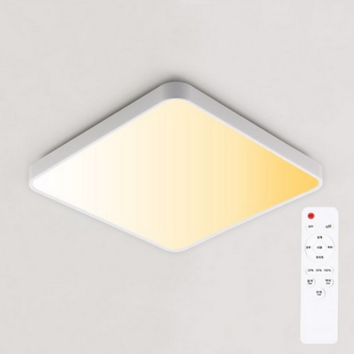 LED 다온 삼색 리모컨 방등 80W
