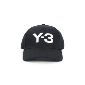 Y3 럭셔리에비뉴 JP1142 BLACK TALC SS25 남성 클래식 로고 모자_이미지