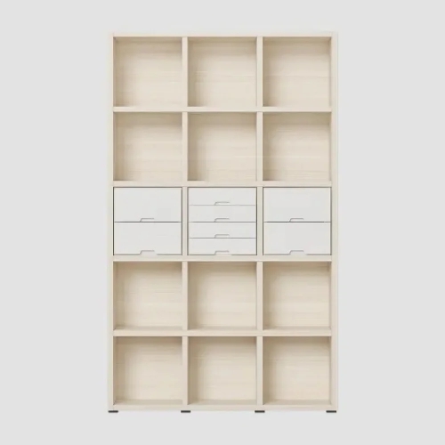 한샘 샘 서랍형 5단 책장 1200_이미지