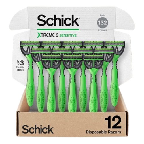 익스트림3 센서티브 일회용 면도기