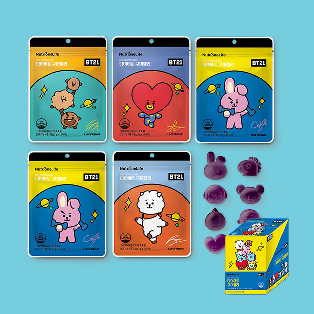  뉴트리원 BT21 다이어트 12구미 [5개]
