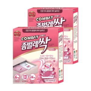 헨켈홈케어 컴배트 좀벌레싹 서랍장용 아로마향 24개입 (2개)