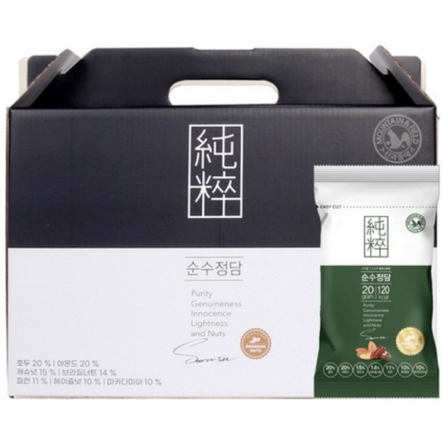 산과들에 순수정담 선물세트 20g 30개입