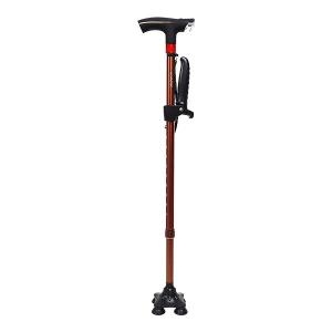 캠프닉 실버스틱 CN-3000+보조손잡이 노인 지팡이 어르신 네발_이미지