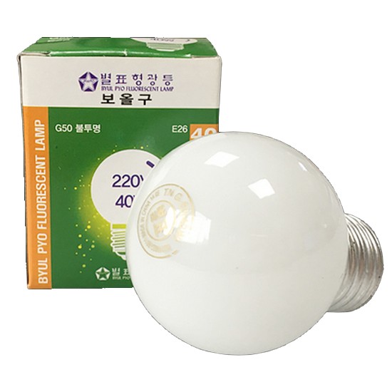 백열전구 G50 전구색 40W
