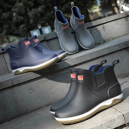 오너클랜 남자 나들이 외출 코디 장화 겨울 보온 기능성 부츠 W9A1296