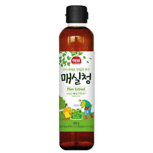 사조대림 해표 국산 매실로 맛있게 만든 매실청 650g (5개)_이미지