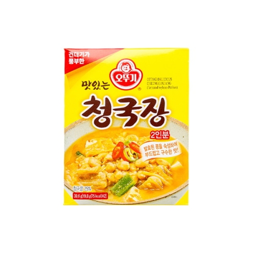 오뚜기 맛있는 청국장 39.6g (12개)_이미지