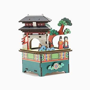 셀러허브 패션 JHQRBOQU_4A 우리나라 숭례문모형 나무 숭례문 키트 단품_이미지