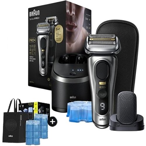 브라운 시리즈9 프로 컴포트 9597cc (1개+세정액6개)