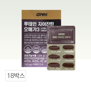 GNM자연의품격 루테인 지아잔틴 오메가3 30캡슐 (18개)_이미지