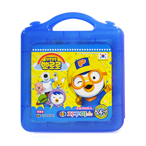 지구화학 뽀로로 크레파스 (24색)