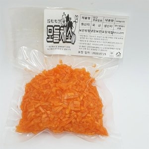 당근 볶음밥용,계란말이용,이유식용 500g 1팩