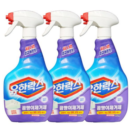 유한락스 곰팡이제거제 600ml (3개)_이미지