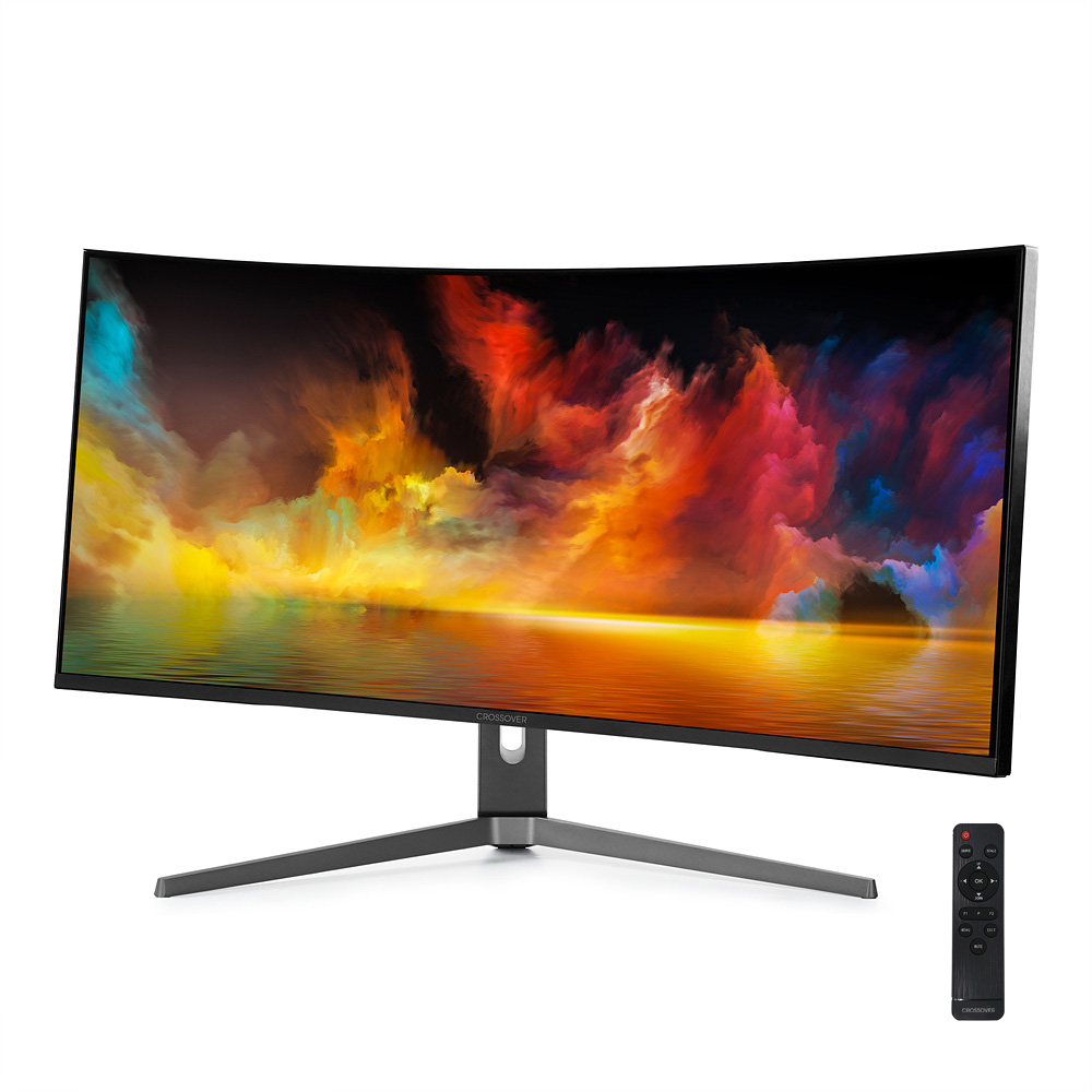 크로스오버 38LGD66CBK IPS 38 TYPE-C PD 울트라 커브드 무결점