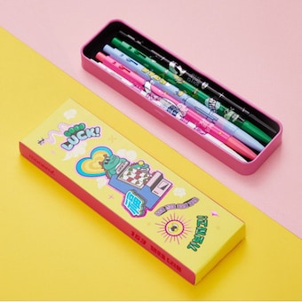 <b>모나미</b> <b>153</b> 행운을 드려용 볼펜 세트 0.5mm