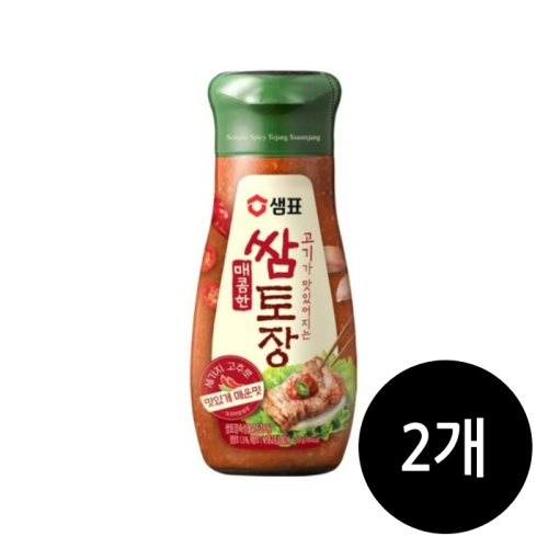 샘표 매콤한 쌈토장 350g (2개)_이미지