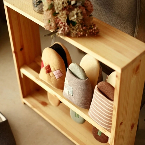 서운아트 제럴드 원목 실내화 정리대_이미지