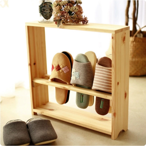 서운아트 제럴드 원목 실내화 정리대