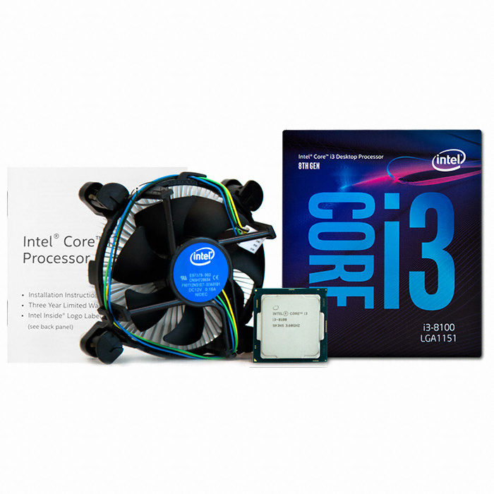 인텔 코어i3-8세대 8100 (커피레이크) (정품)