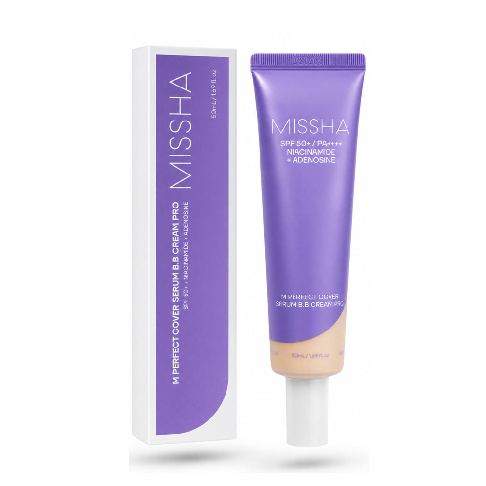 미샤 M 퍼펙트 커버 세럼 비비 크림 프로 50ml (1개)_이미지