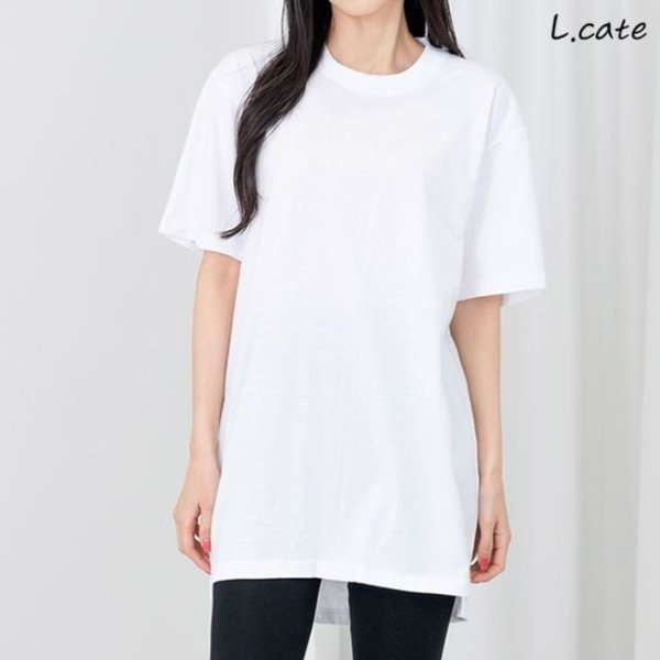 엘케이트 ShoppingnT 여성 반팔티 LDZ850 무지 라운드 반팔 면티 WBBF291 쇼핑엔티