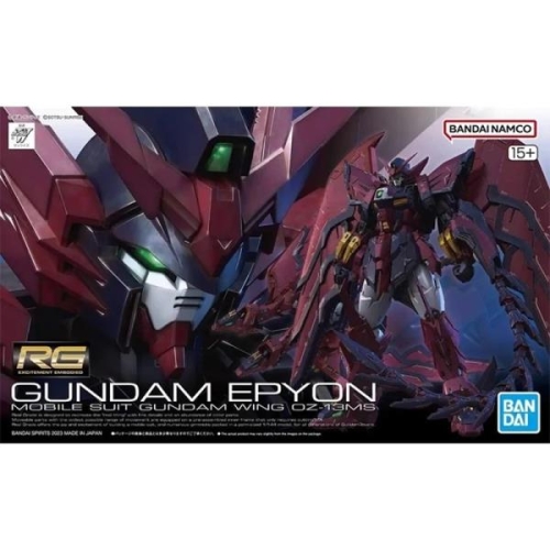 RG 1/144 건담 EPYON 모바일 슈트 윙 OZ-13MS 애니메이션 모델 장난감 액션 피규어 소장품 선물