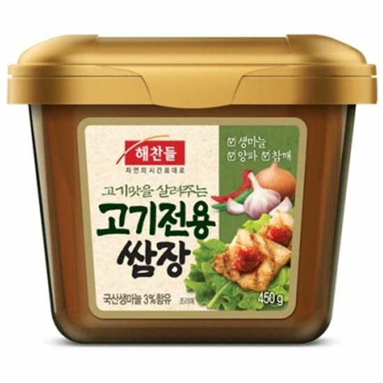 해찬들 고기전용 쌈장 450g (16개)_이미지