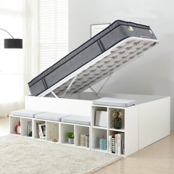 스스디 리프트업 세로형 600 수납 <b>침대</b> SS