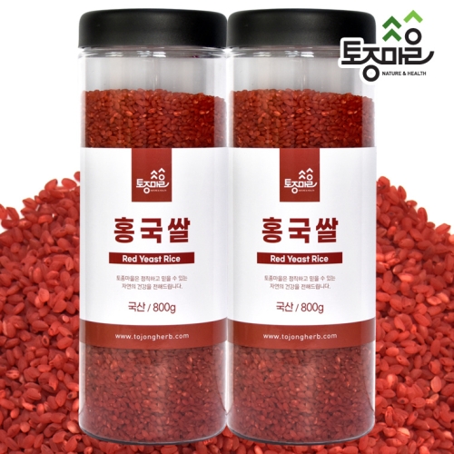토종마을 국산 홍국쌀 800g (4개)_이미지
