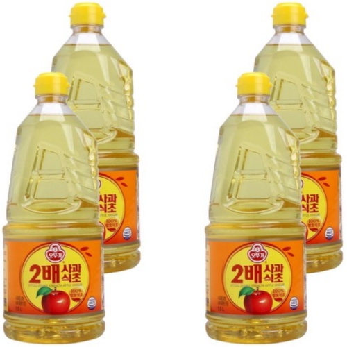 오뚜기 2배 사과식초 1.5L (4개)_이미지
