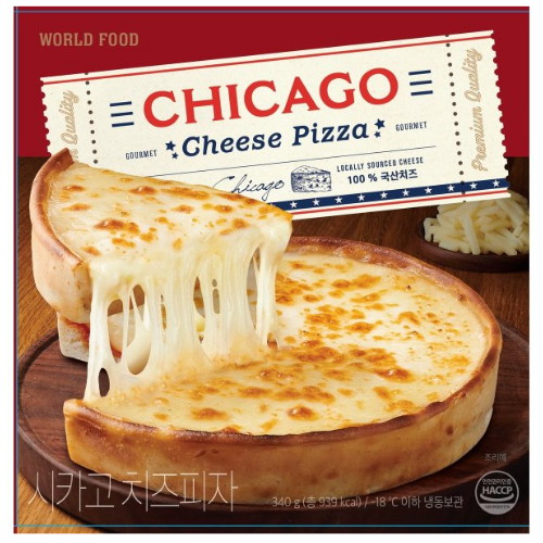 시카고 치즈피자 340g