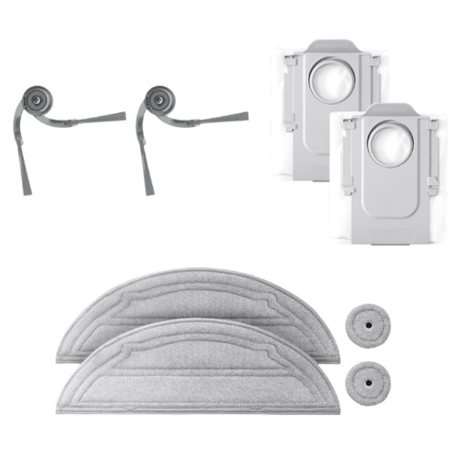 로보락 S9 MaxV Ultra 전용 더스트백+물걸레+사이드브러쉬 소모품 3종 세트