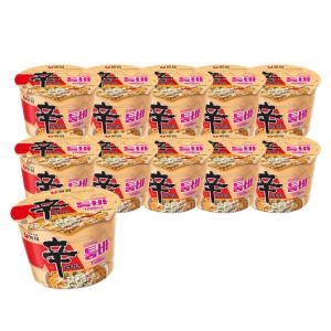 농심 신라면 툼바 큰컵 113g (11개)