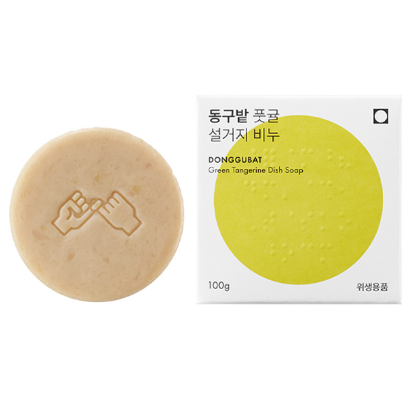 동구밭 풋귤 설거지 비누 100g (4개)_이미지